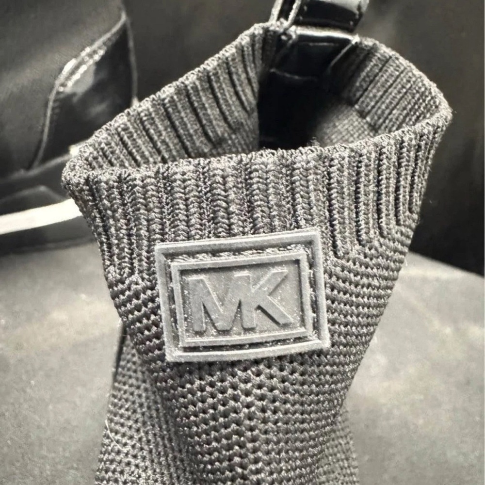 Michael Kors Black Women's Sock Sneakers - Picture 4 of 7